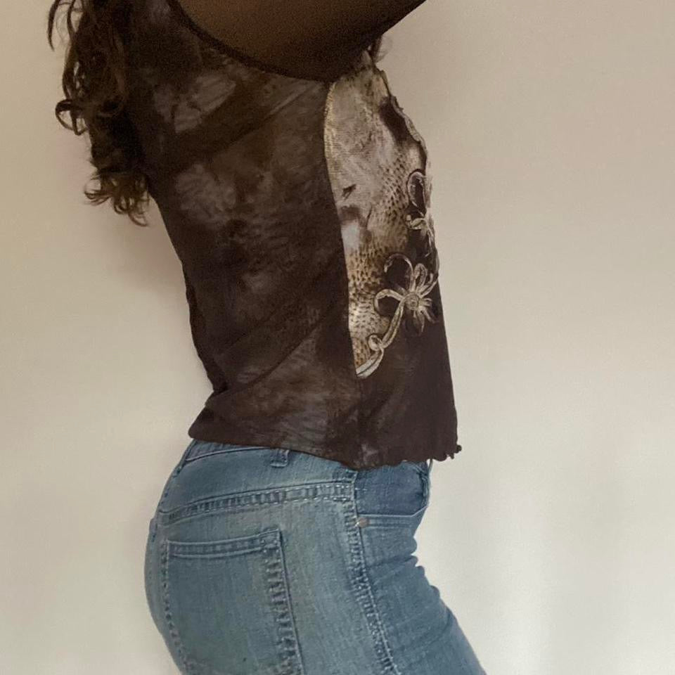 00s double layered mesh top XS/S