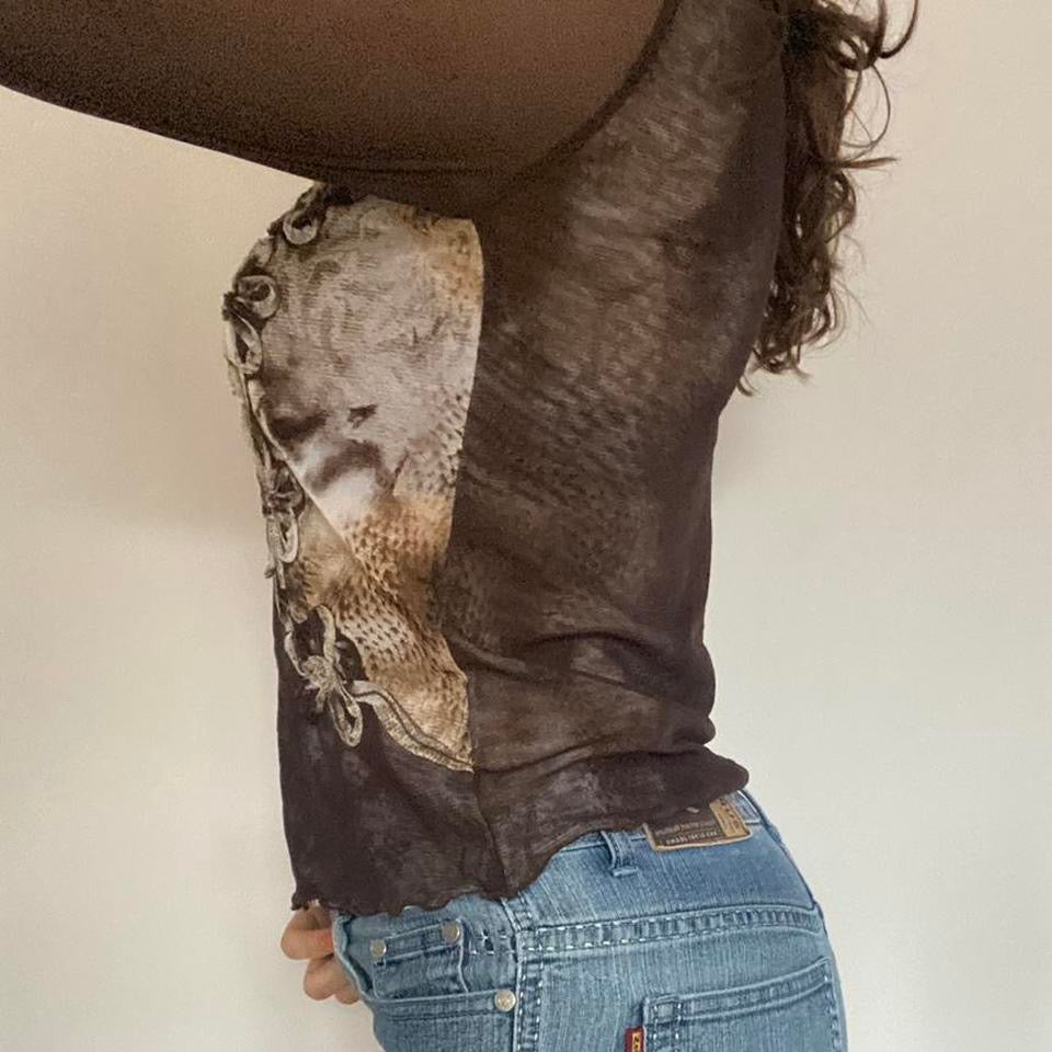 00s double layered mesh top XS/S