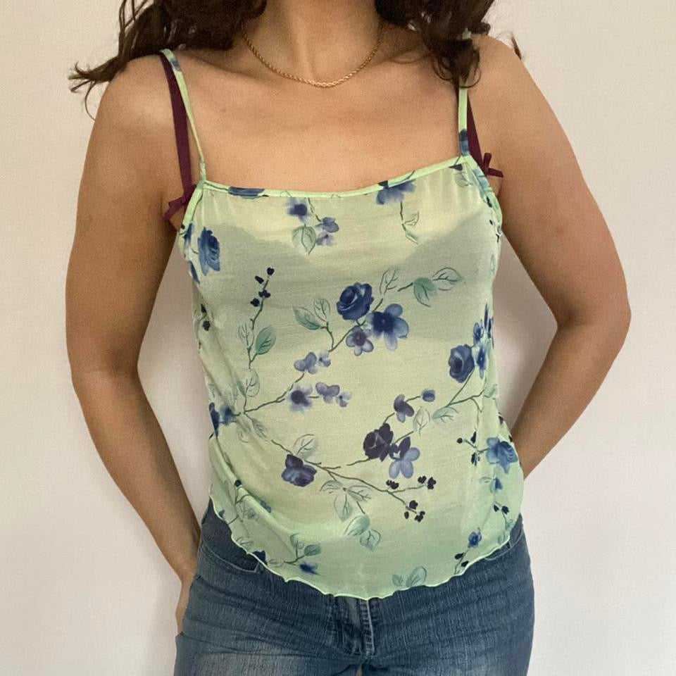Mesh cami top M/L