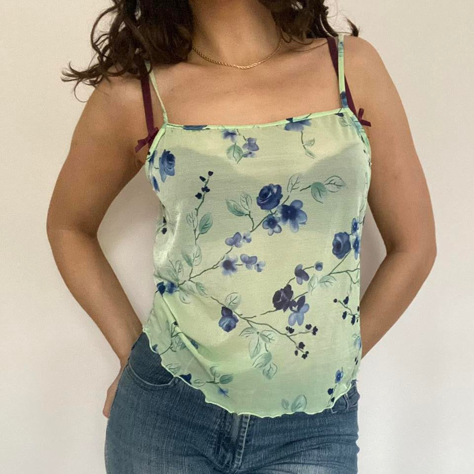Mesh cami top M/L