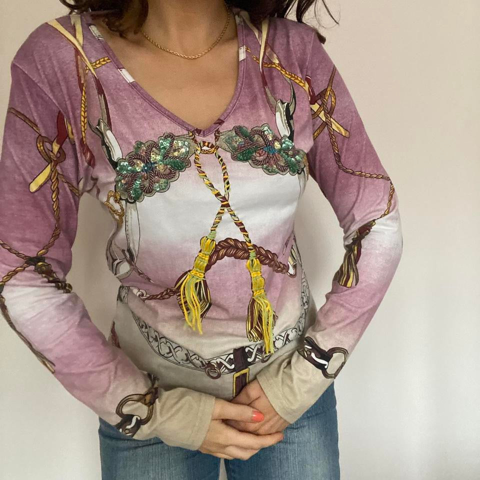00s graphic top large