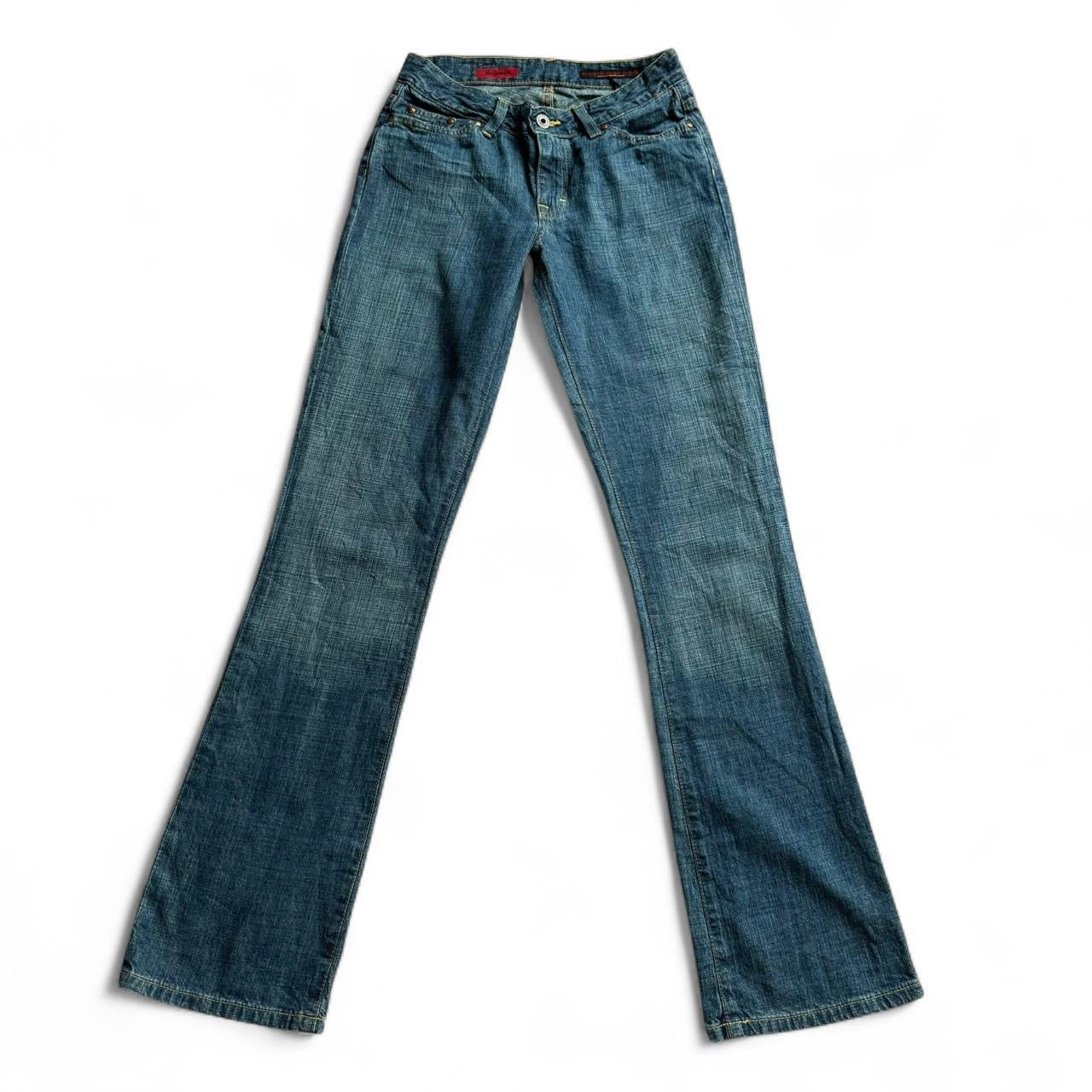 Italian designer AG low rise bootcut jeans w26