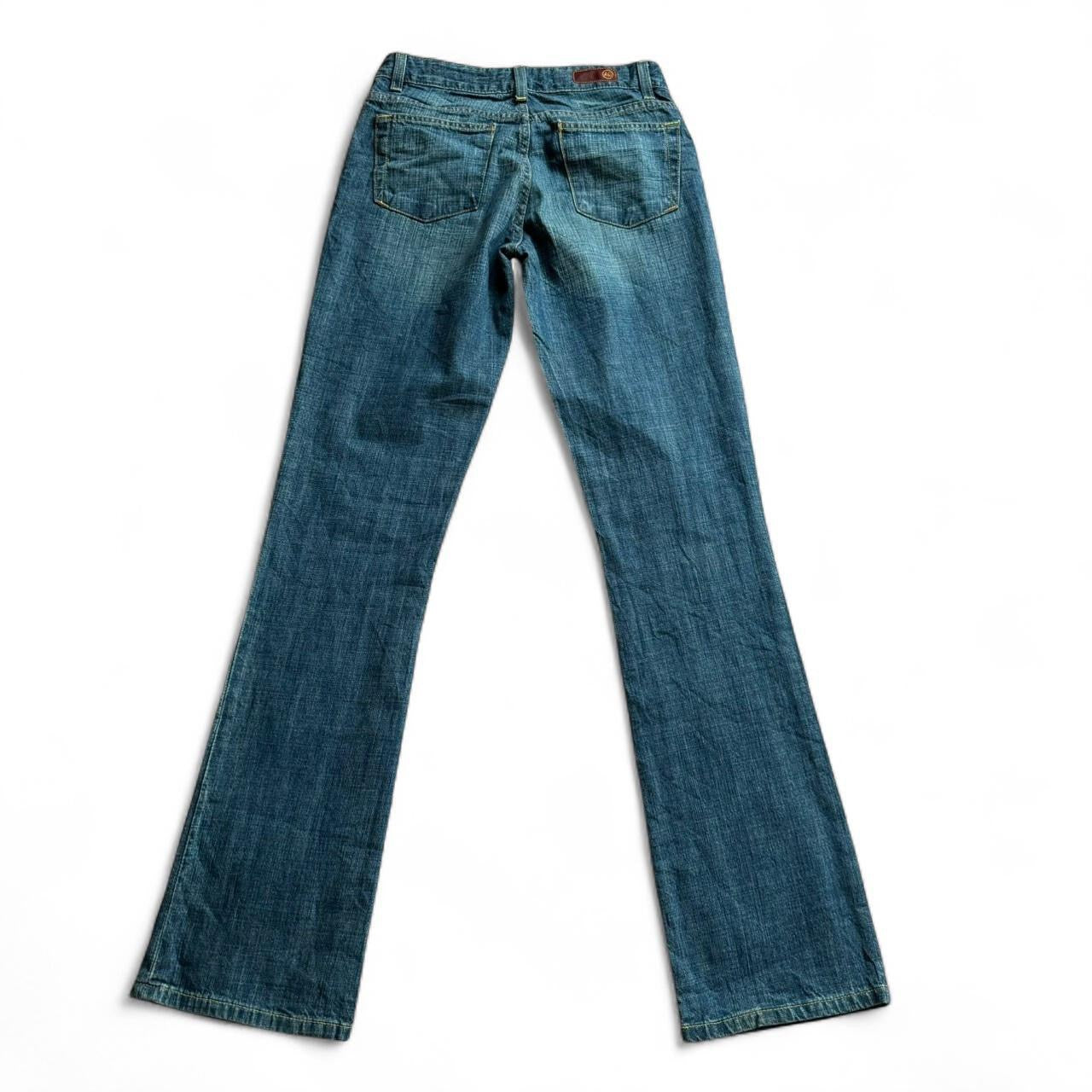 Italian designer AG low rise bootcut jeans w26