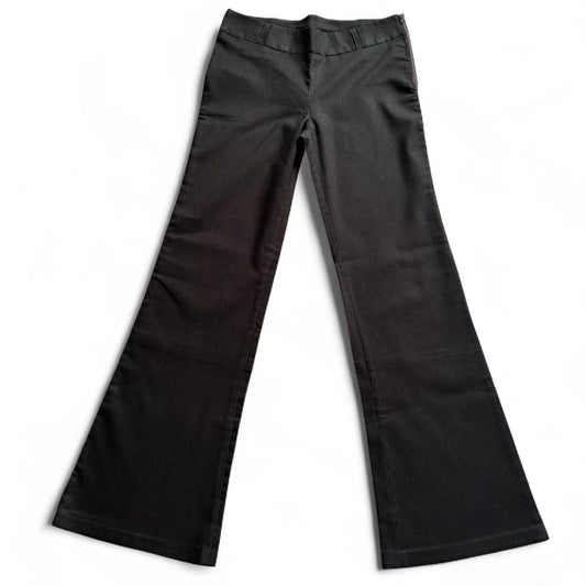 00s pinstripe flared trousers w31