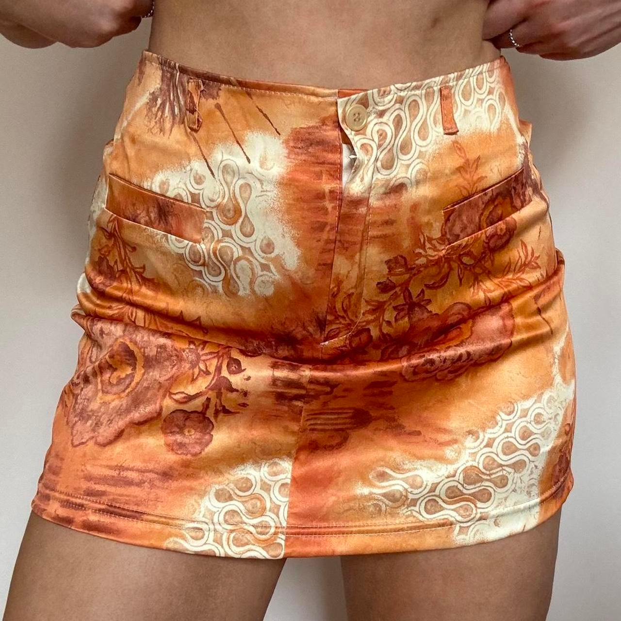 00s Italian mini skirt S
