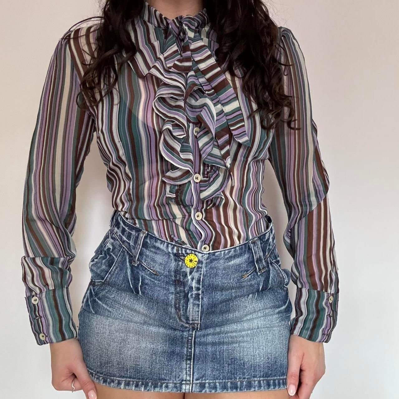 00s mesh shirt S