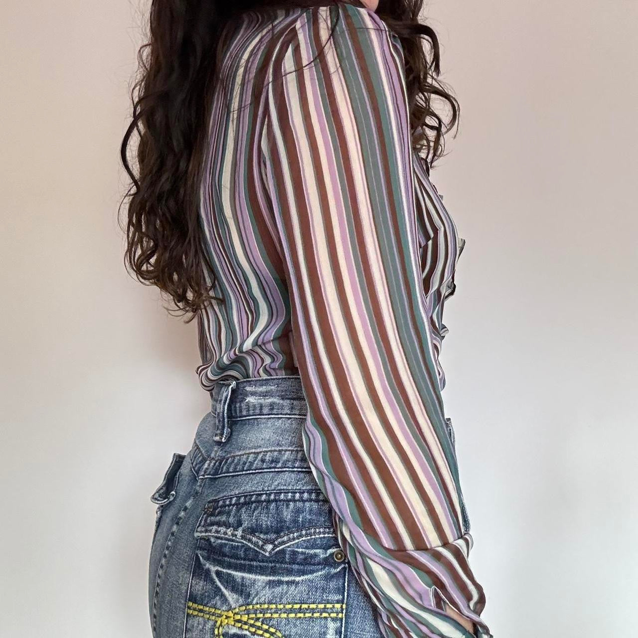 00s mesh shirt S