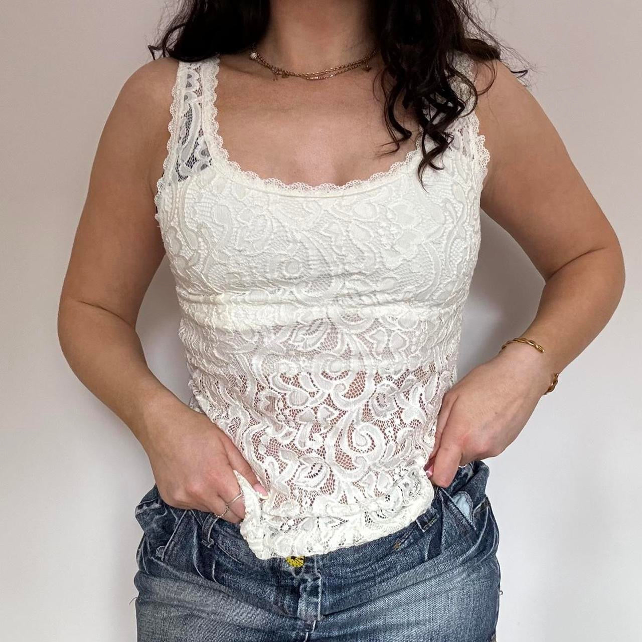 00s lace cami XS