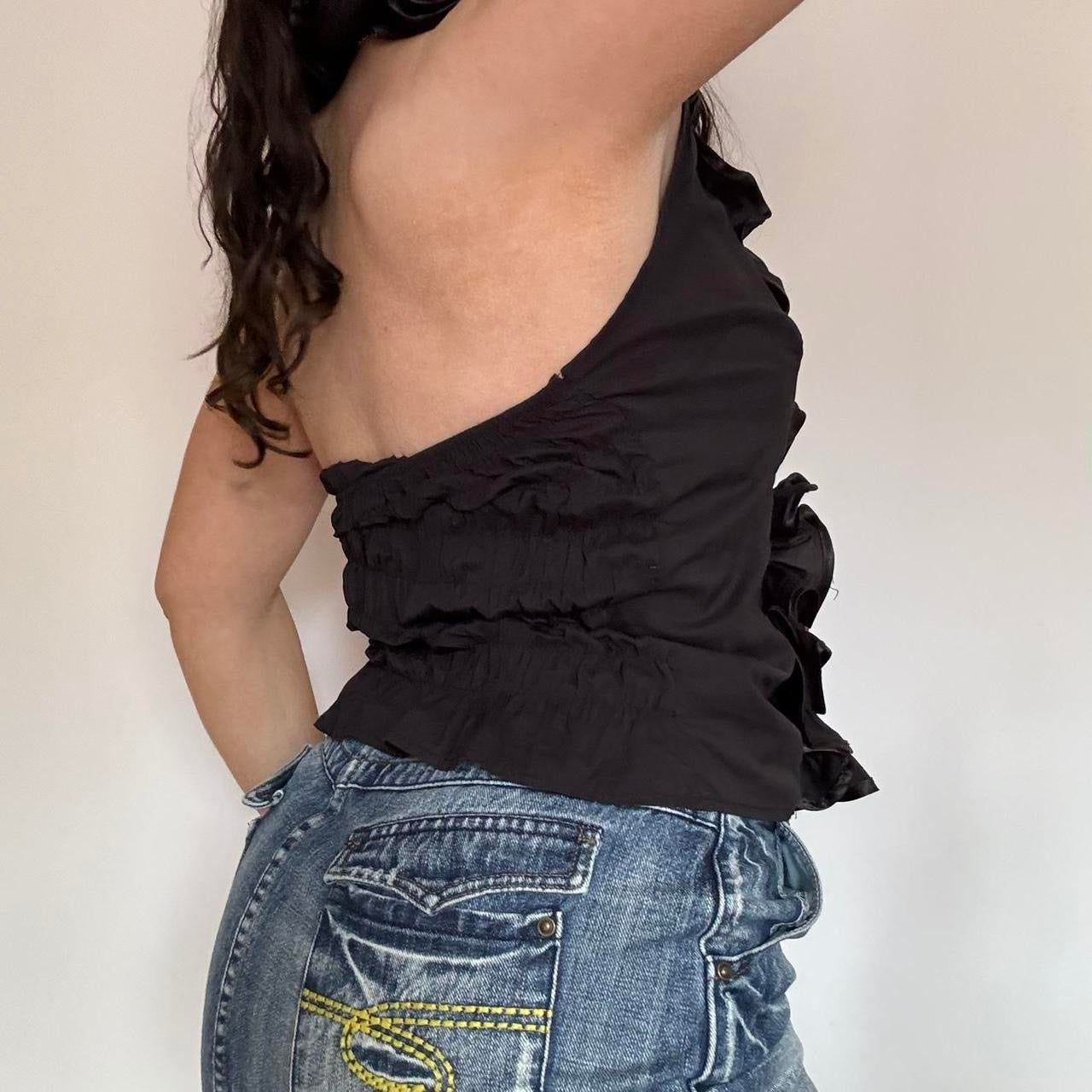 00s halter-neck top S